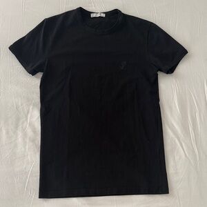 Versace Black Short Sleeve Crewneck T-Shirt